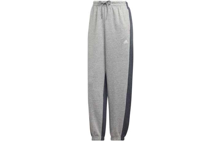 Adidas Adidas Knitted Sweatpants Women's Gray Moderate Cuffed Pants