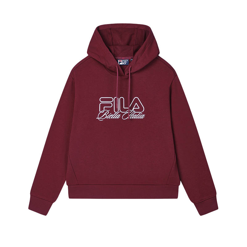 FILA ORIGINALE Sweatshirt Women's Rose Burgundy