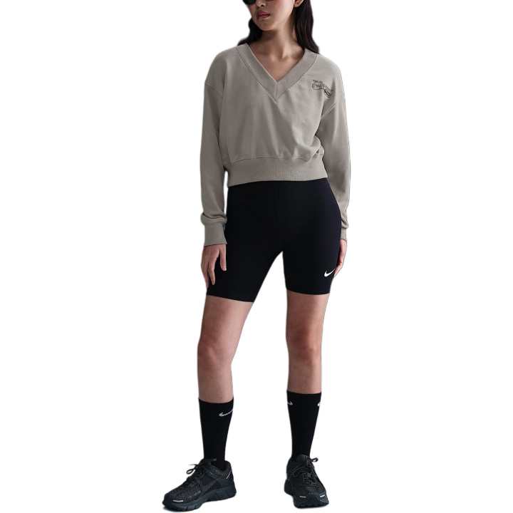 Nike Nike Sportswear Phoenix Fleece Sweatshirt Women's Preppy Gray