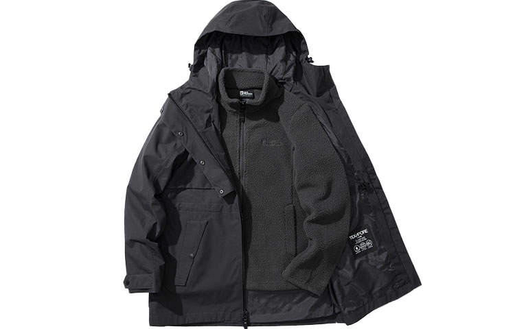 Jack Wolfskin Outdoor Hiking Waterproof And Windproof To Keep Warm Windbreaker Jacket Women's