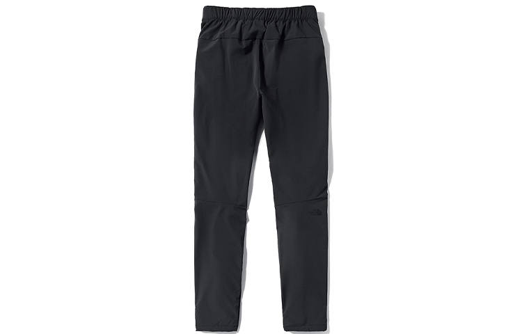 THE NORTH FACE Knitted Sweatpants Women's Black Moderate Slim Fit Pants