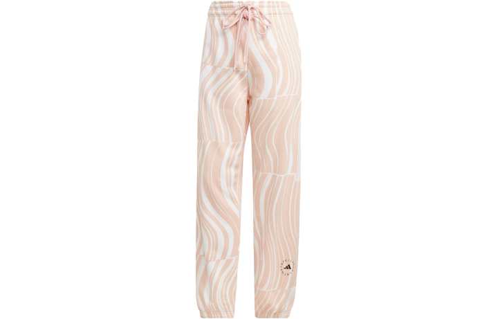 Adidas Adidas Knitted Sweatpants Women's Light Pink Moderate Cuffed Pants