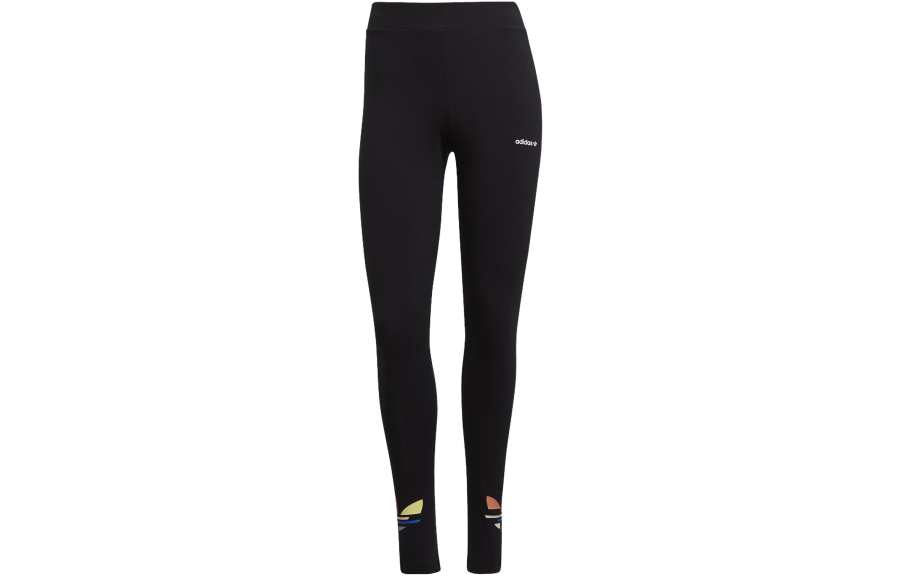 Adidas Originals Casual Pants Women's Black Moderate Slim Fit Pants