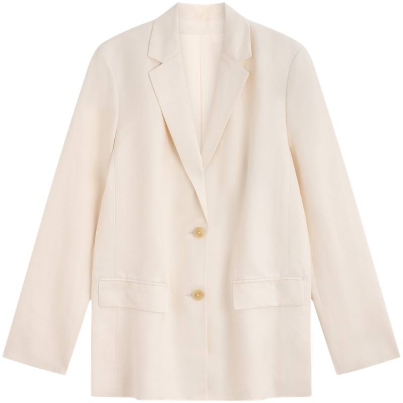 CALVIN KLEIN Business Suit Women's Oat White