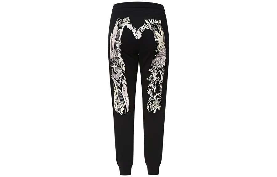 EVISU Sports Pants Women's Black