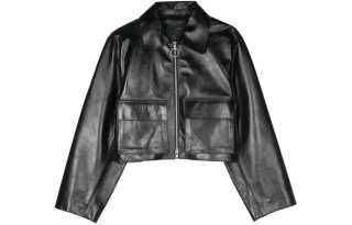 STAND STUDIO SS24 Leather Jacket Women's Black
