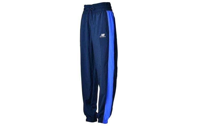 New Balance New Balance Knitted Sweatpants Women's Blue Moderate Cuffed Pants