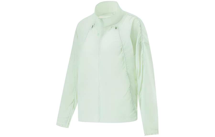 Li-Ning Li Ning Fitness Series Breathable UV Protection Sun Protection Clothing Women's Ice Fat Green