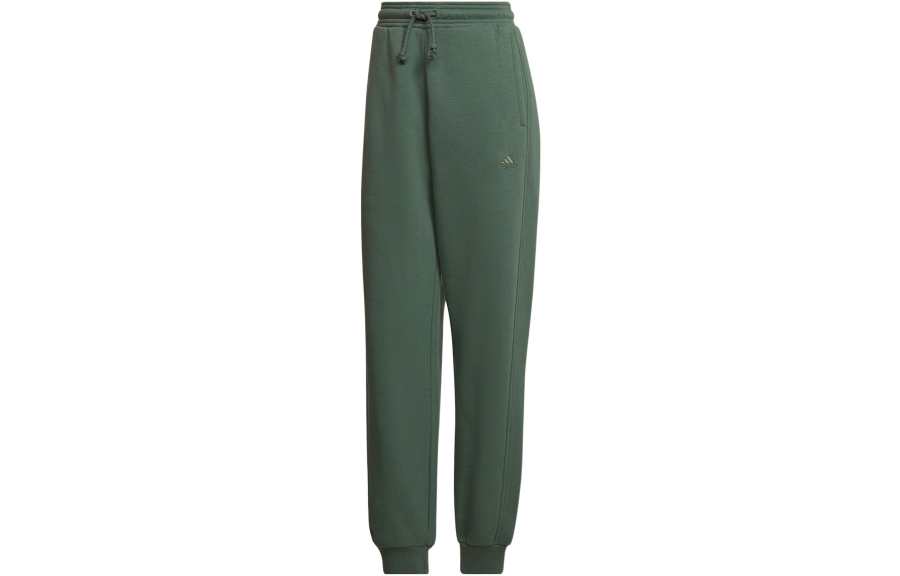 Adidas Adidas Knitted Sweatpants Women's Green Moderate Cuffed Pants