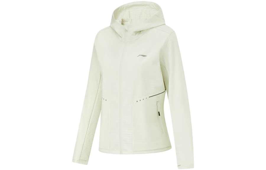 Li-Ning Li Ning Trench Coat Women's Light Tea Brown Green