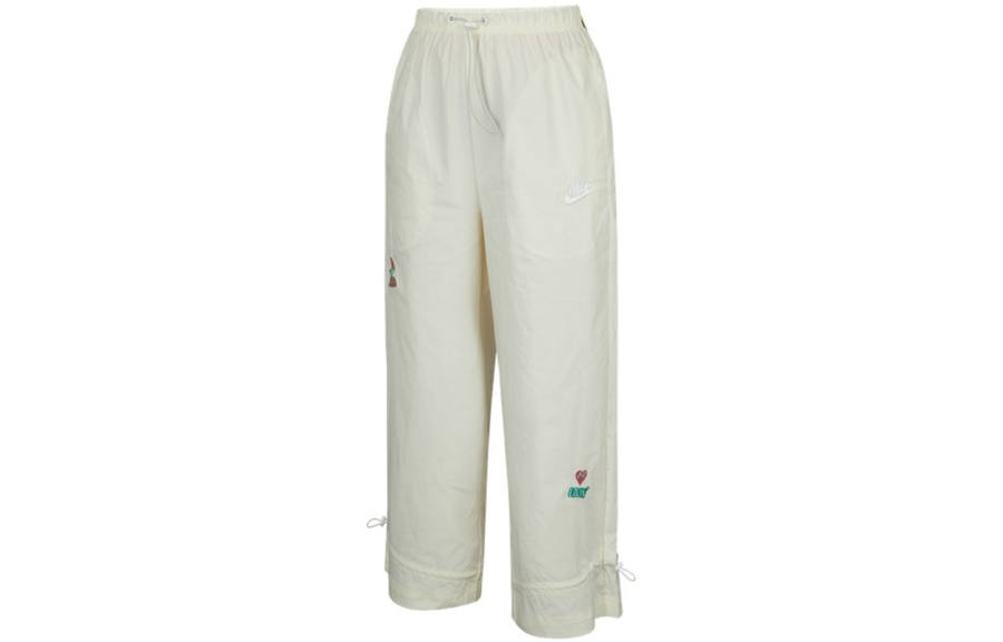 Nike Nike Casual Pants Women's Ecru Moderate Wide Leg Pants