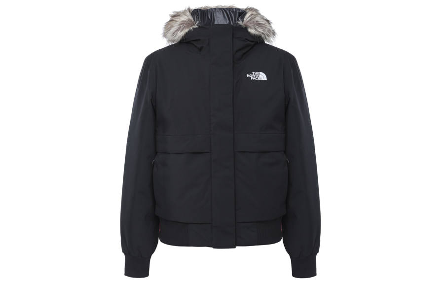 THE NORTH FACE Parka Coats Women's Black Hooded Moderate
