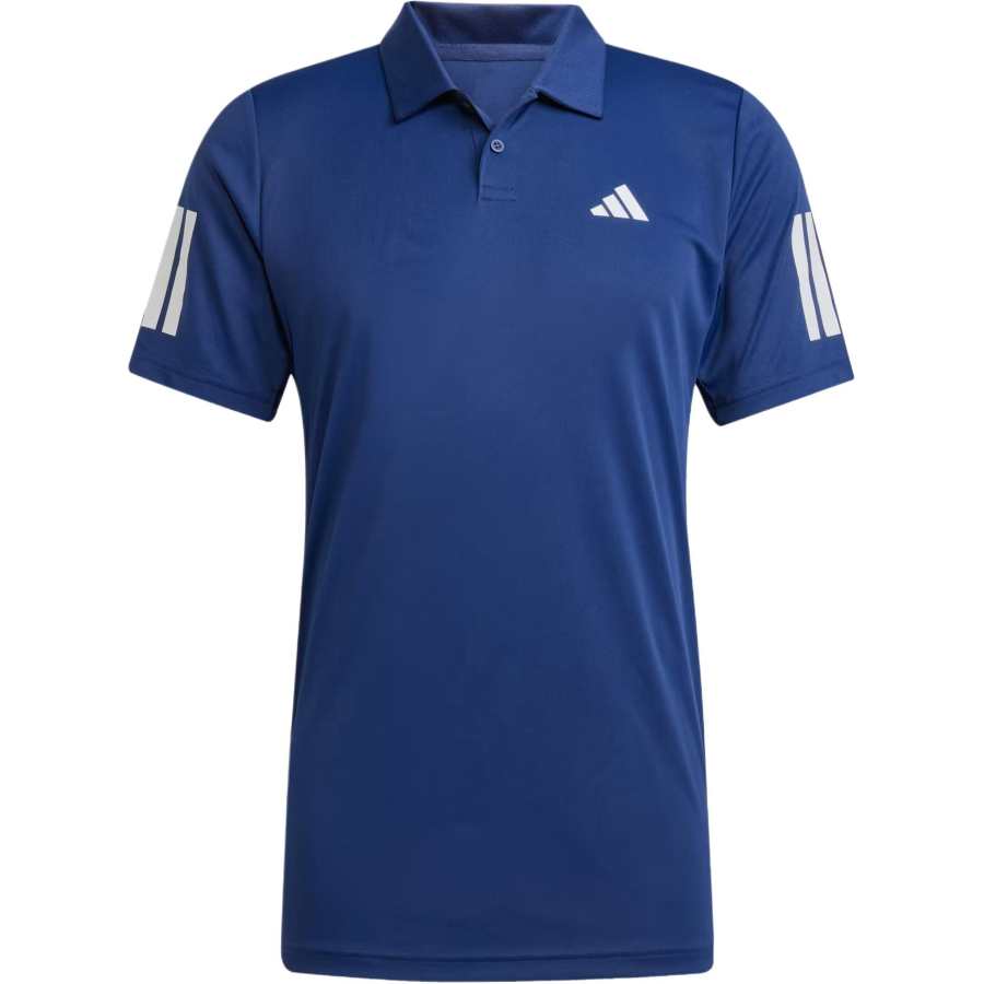 Adidas Adidas Tennis3 Stripes Polo Shirt Men's Dark Blue