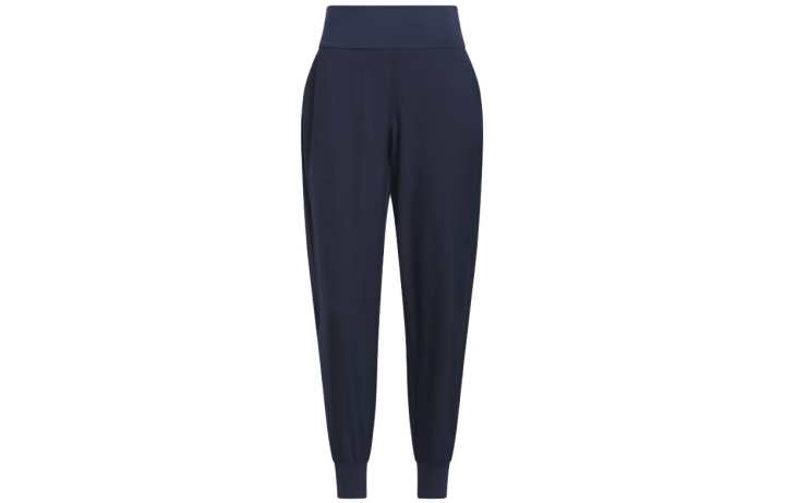 Adidas Adidas Essential Casual Pants Women's Blue Moderate Cuffed Pants