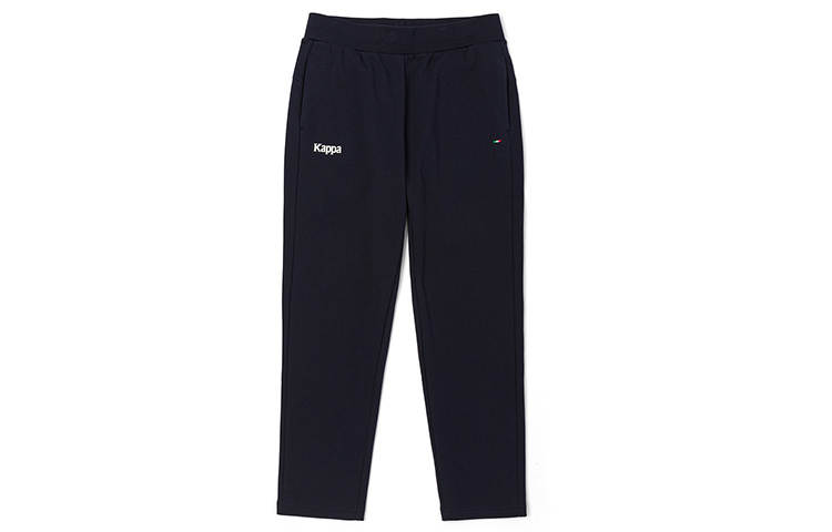 Kappa Solid Color Fleece Lined Cone Casual Pants Women's Midnight Blue