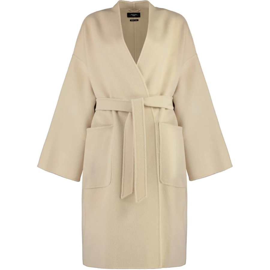 WEEKEND MaxMara Weekend Max Mara Eris Belted Long Sleeved Coat