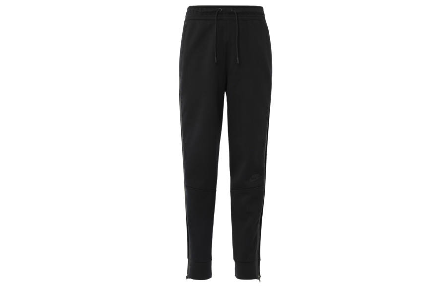 Nike Nike Knitted Sweatpants Women's Black Moderate Straight Fit Pants