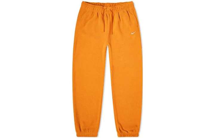 Nike Nike Knitted Sweatpants Women's Orange Moderate Cuffed Pants