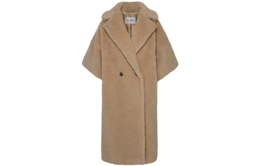 MaxMara MaxMara Coats Women's Khaki Lapel Moderate