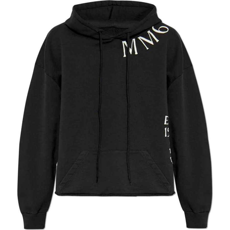 MM6 Maison Margiela Sweatshirt Women's Washed Black