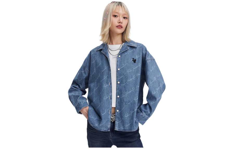 Lee Lee Denim Jacket Women's Light Blue