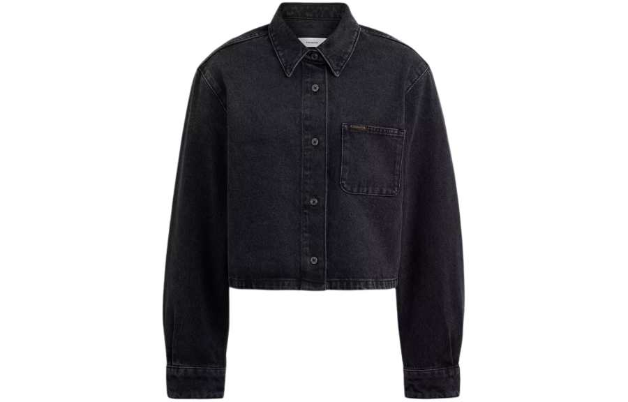 COACH COACH SS24 Denim Jacket Women's Black