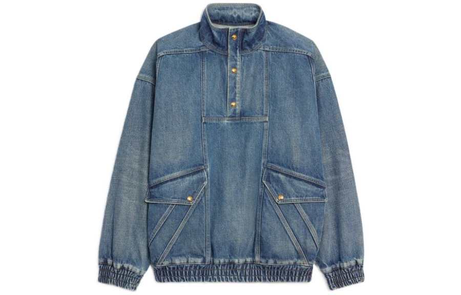 CELINE CELINE FW22 Denim Jacket Women's Blue