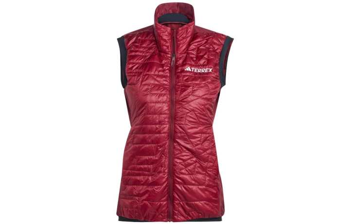 Adidas Adidas Women's Terrex Xperior Varilite Hybrid Primaloft Vest Preloved Fig/Burgundy