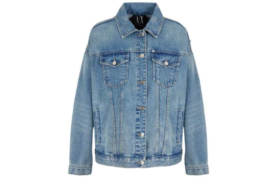 ARMANI EXCHANGE ARMANI EXCHANGE Faded Denim Jacket