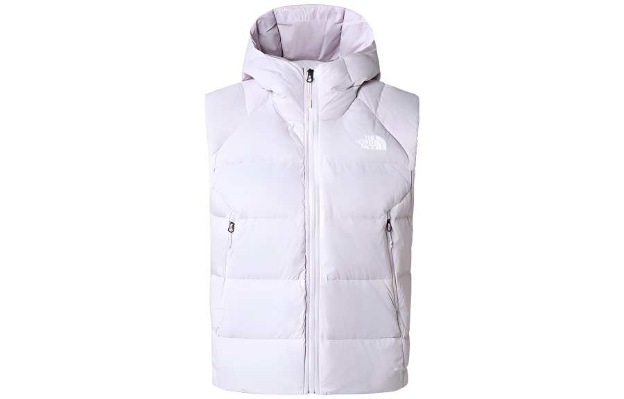 THE NORTH FACE Down Vests Women's Lavender Hooded Non Detachable Moderate Other