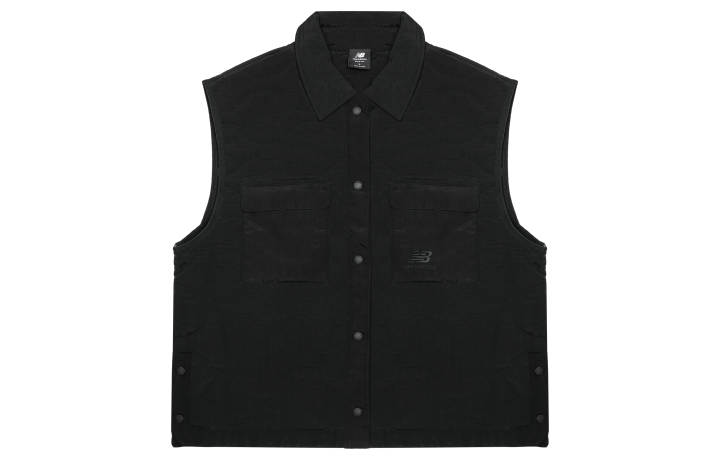 New Balance New Balance Vests Women's Black Lapel Moderate Other