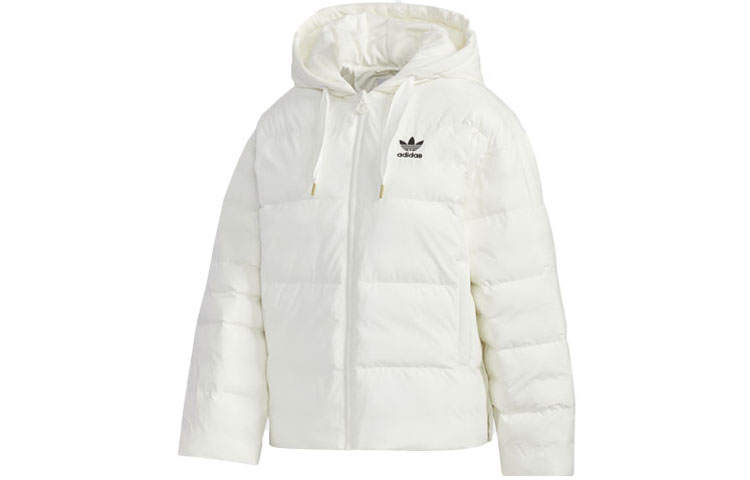 Adidas Originals Puffer Jacket Winter Women's Jade White
