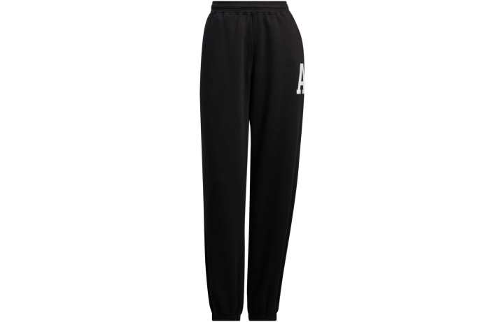 Adidas Adidas Knitted Sweatpants Women's Black Moderate Cuffed Pants