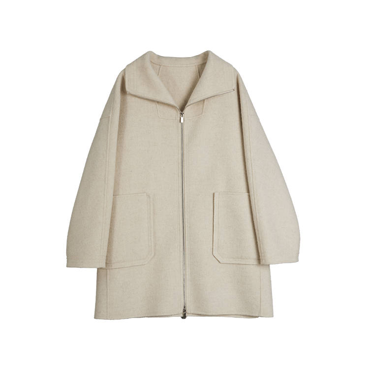 ELLE ELLE Coats Women's Beige Coffee
