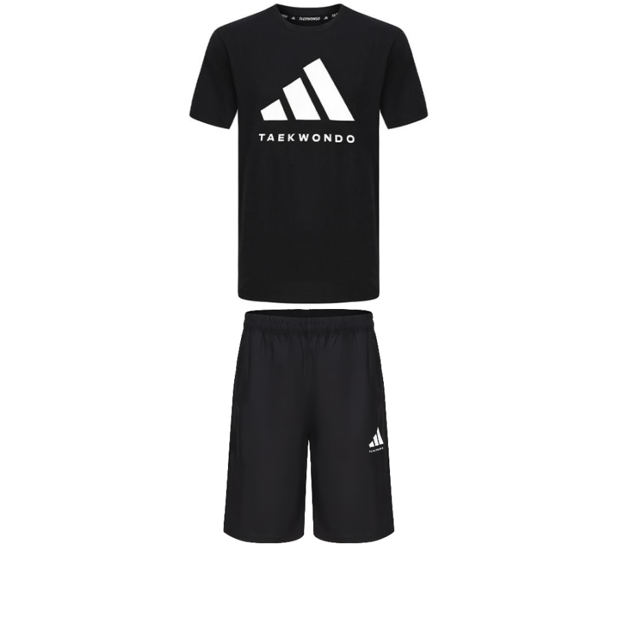 Adidas Adidas Taekwondo Casual Sportswear Unisex Black