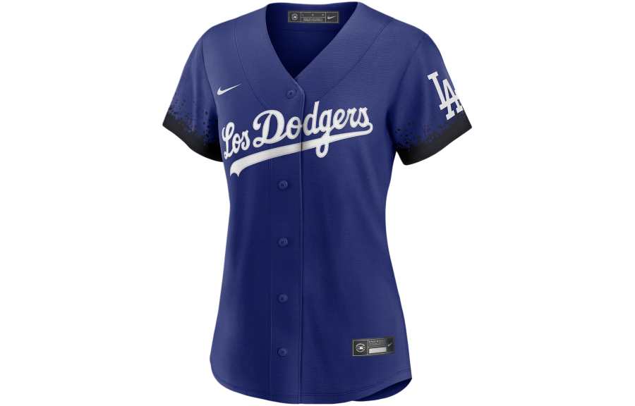 Nike Nike MLB Collaboration Angeles Dodgers City Connect Cody Bellinger Baseball Jacket Women's Blue