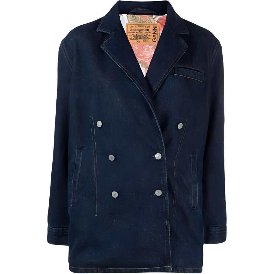 Levis Levis x Ganni Denim Jacket Women's Blue