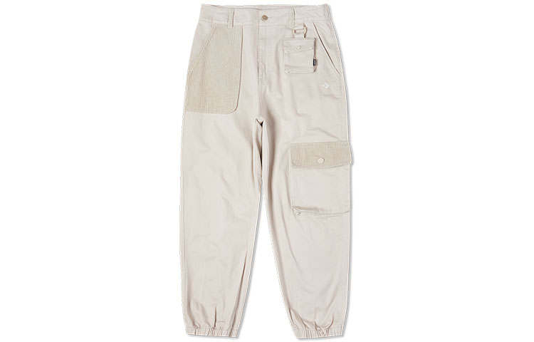 Converse Converse Cargo Pants Women's Khaki Beige Moderate Cuffed Pants