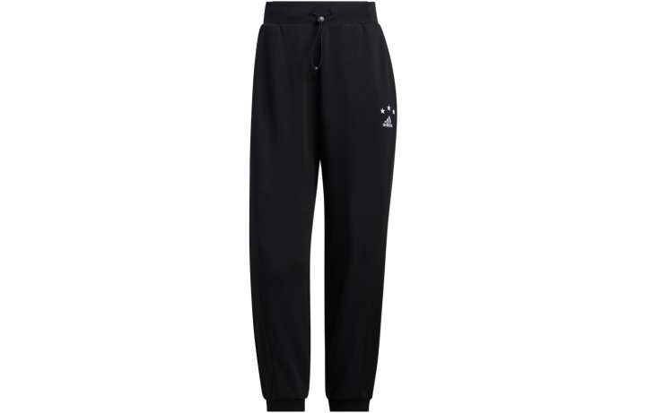 Adidas Adidas Knitted Sweatpants Women's Black Moderate Cuffed Pants