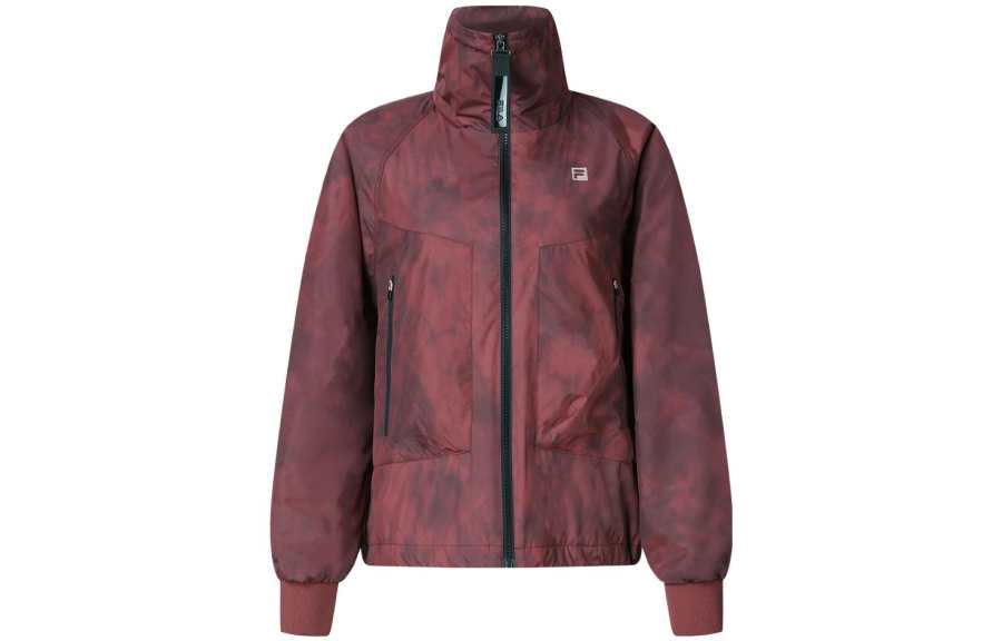 FILA Puffer Jacket Women's All Over Print
