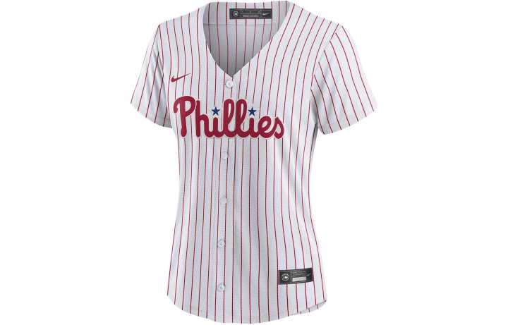 Nike Nike MLB Collaboration Philadelphia Phillies Bryce Harper Soccer Jersey Women's White