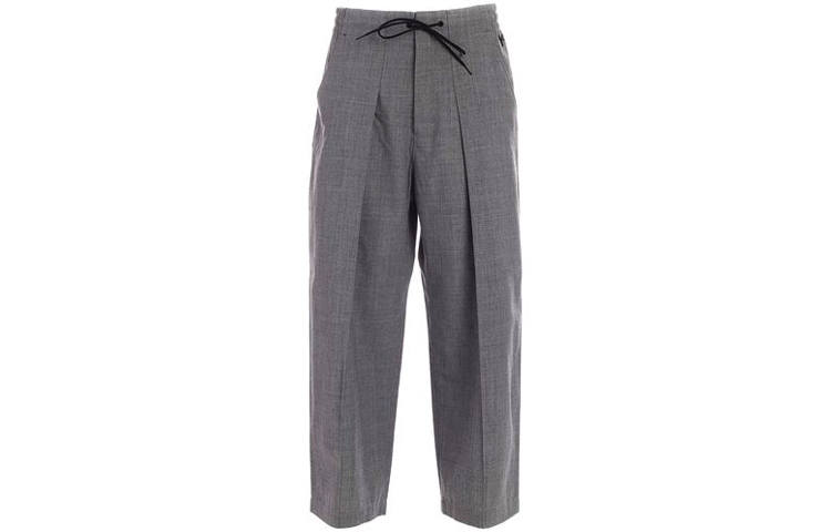 Y-3 Y 3 Casual Pants Women's Gray Moderate Wide Leg Pants
