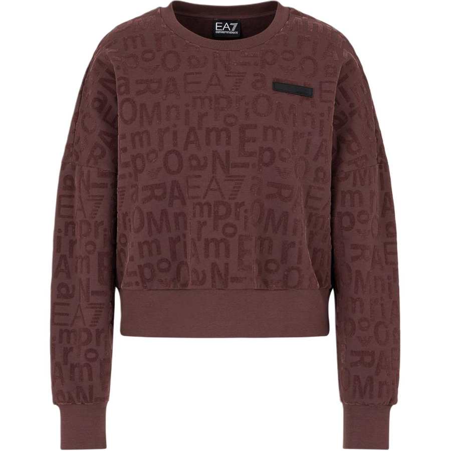 EMPORIO ARMANI EA7 Sweatshirt Women's Brown