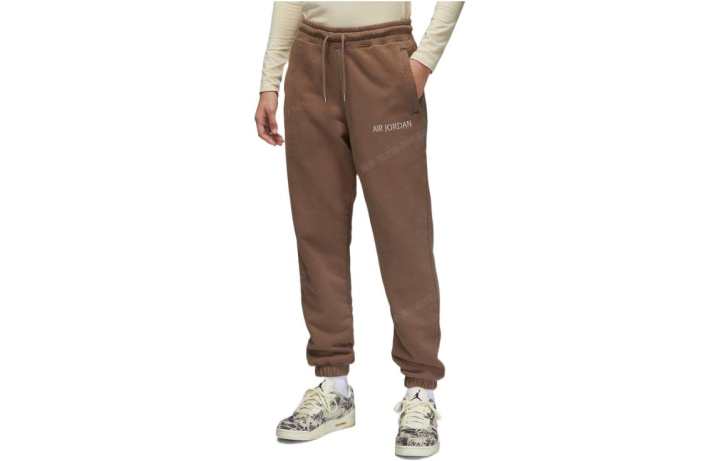 Jordan Jordan Knitted Fabric Pants Women's Light Umber