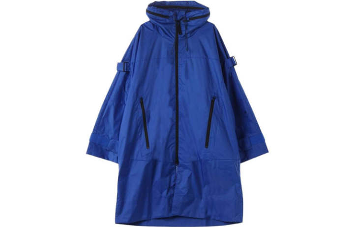 Adidas Adidas Trench Coats Women's Blue Stand Collar Moderate