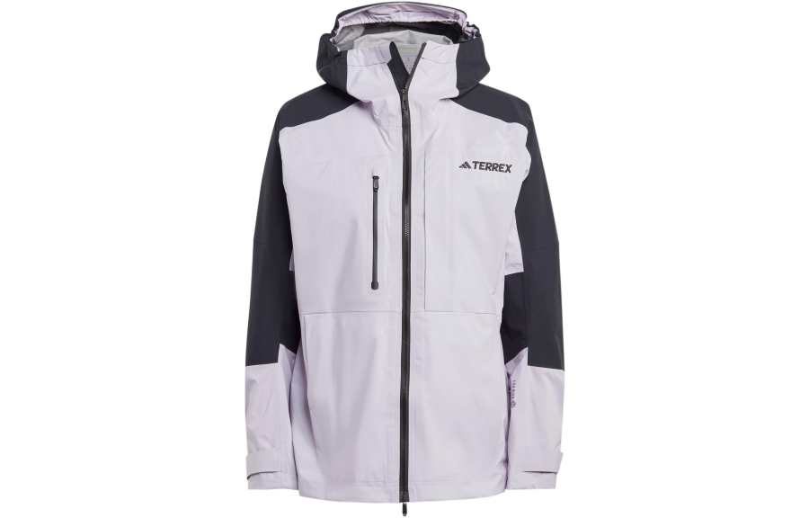 Adidas Adidas Terre Waterproof And Windproof Windbreaker Jacket Women's Silver