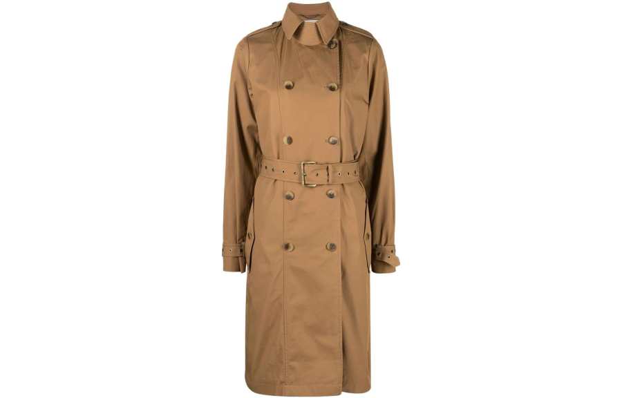 MICHAEL KORS MMK SS23 Trench Coat Women's Khaki