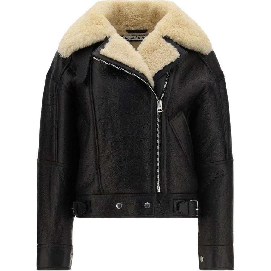 Acne Studios Acne Studios Leather Shearling Jacket