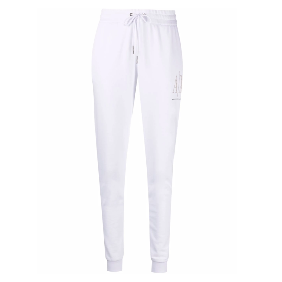 ARMANI EXCHANGE Armani Exchange embellished-logo sweatpants