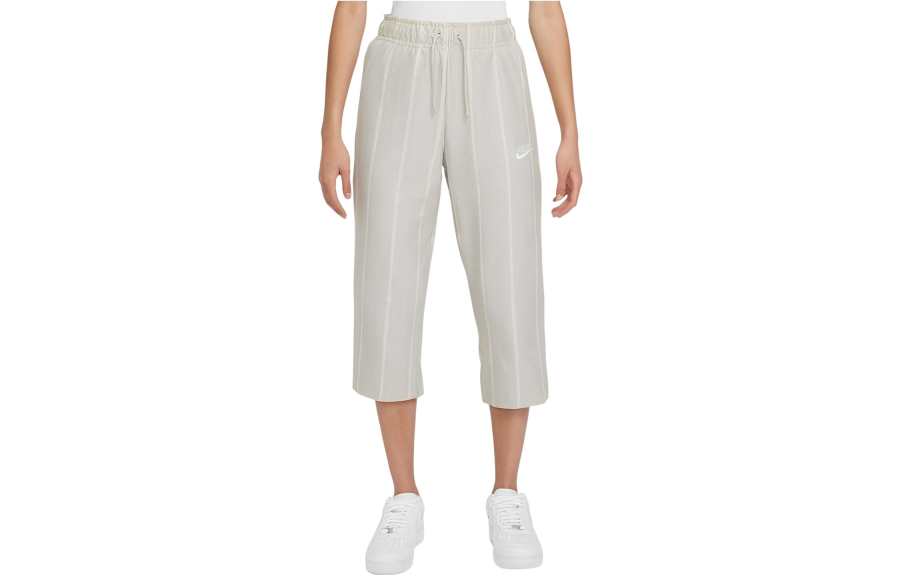Nike Nike Knitted Sweatpants Women's Gray Moderate Straight Fit Pants